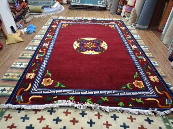 NEP CARPET KHORLO MAROON